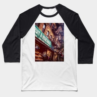 Ninth Ave, Hell's Kitchen, Manhattan, NYC Baseball T-Shirt